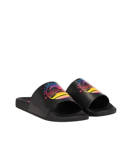 Chanclas Negras Unisex 45 - Versace Jeans Couture - Modalova