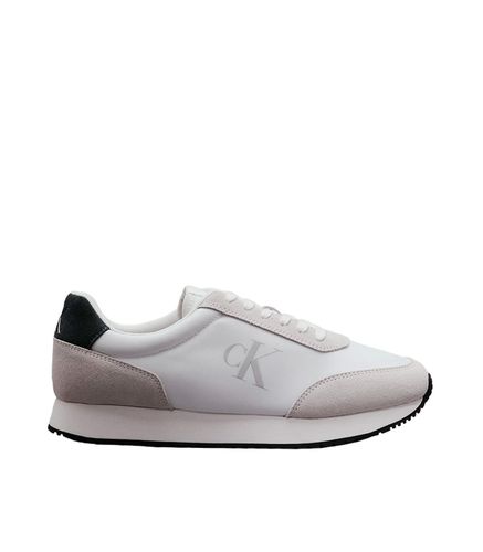 Zapatillas Blancas para Hombre - Retro Runner 42 - Calvin Klein - Modalova