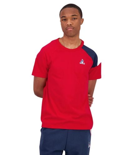 Camiseta Roja para Hombre - XS - Le Coq Sportif - Modalova