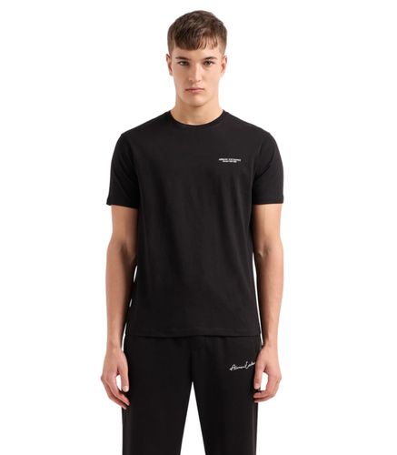 Camiseta Negra para Hombre M - Armani Exchange - Modalova