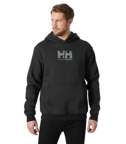 Sudadera Negra para Hombre - Fleece Graphic L - Helly Hansen - Modalova