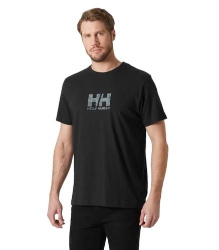 Camiseta Negra para Hombre - Core Graphic M - Helly Hansen - Modalova