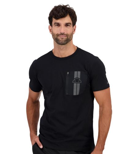 Camiseta Negra para Hombre - Censoni Cargo Tee L - Ellesse - Modalova