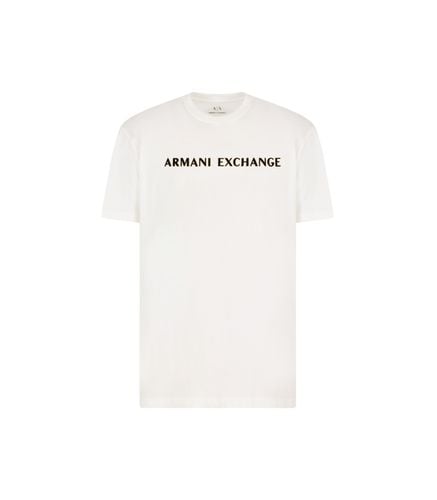 Camiseta Blanca para Hombre M - Armani Exchange - Modalova