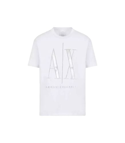 Camiseta Blanca para Hombre S - Armani Exchange - Modalova