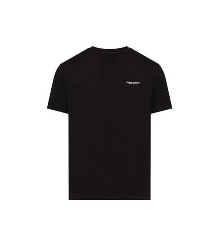 Camiseta Negra para Hombre L - Armani Exchange - Modalova