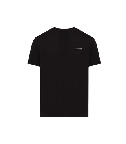 Camiseta Negra para Hombre S - Armani Exchange - Modalova