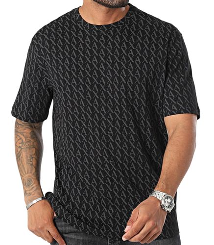 Camiseta Negra para Hombre XS - Armani Exchange - Modalova