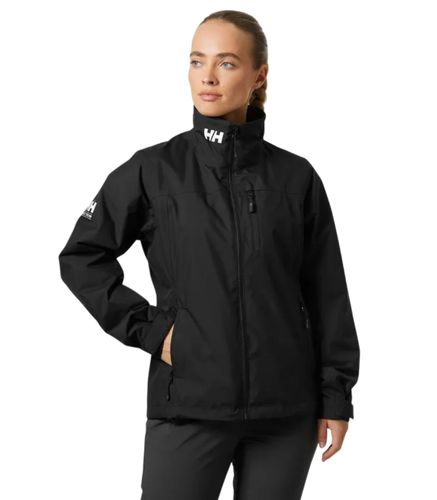 Chaqueta Negra para Mujer - Crew Midlayer L - Helly Hansen - Modalova