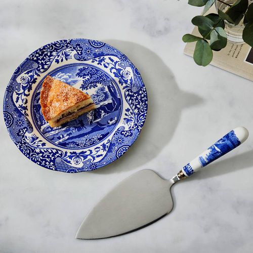 Blue Italian Cake Slice - Spode - Modalova
