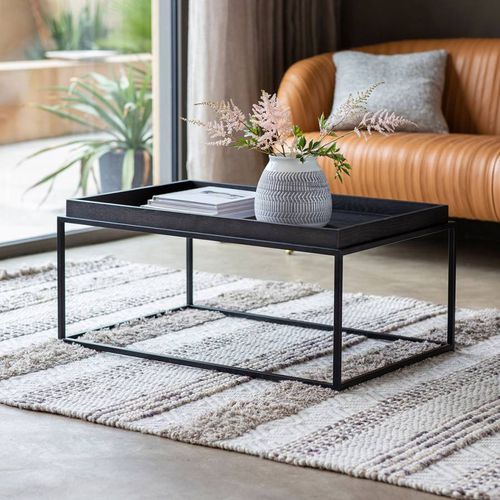 Forden Tray Coffee Table Black - Gallery Living - Modalova