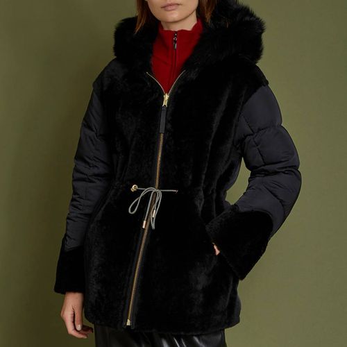 Black Short Reversible Padded Coat - Max and Zac London - Modalova