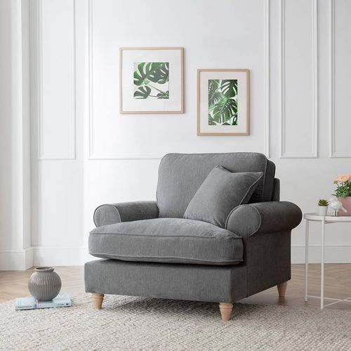 The Bromfield Armchair Manhattan Charcoal - The Great Sofa Company - Modalova