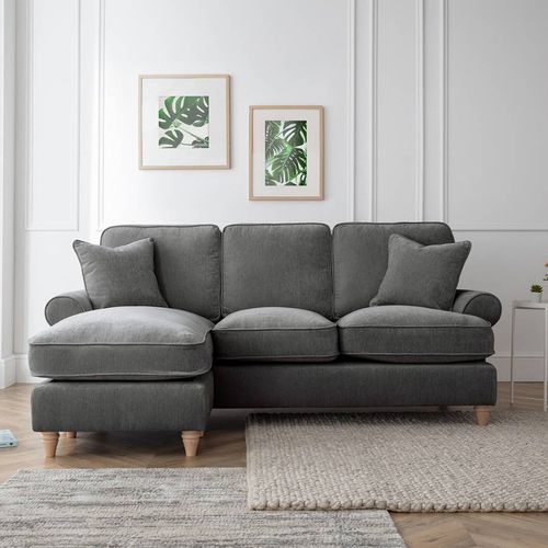 SAVE £1050 - The Bromfield Left Hand Chaise Sofa Manhattan Charcoal - The Great Sofa Company - Modalova