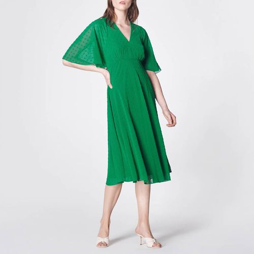 Green Claud V Neck Dress - L K Bennett - Modalova