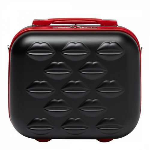 Black Red Lips Vanity Case - Lulu Guinness - Modalova