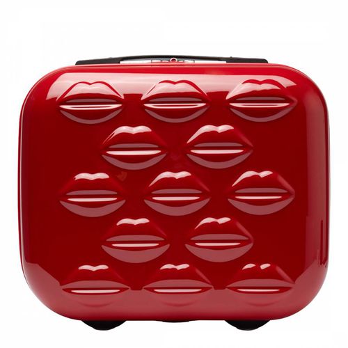 Red Lips Hardisde Vanity Case - Lulu Guinness - Modalova
