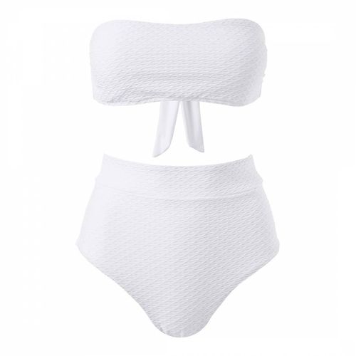 Waves White Asia Bikini Bottom - Melissa Odabash - Modalova