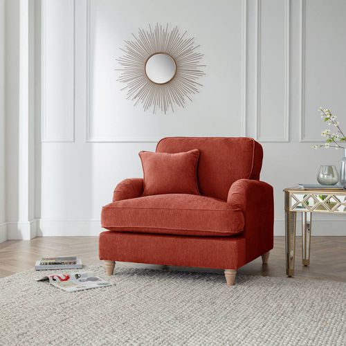SAVE £654 - The Swift Armchair Manhattan Apricot - The Great Sofa Company - Modalova
