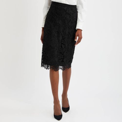 Black Lola Lace Skirt - L K Bennett - Modalova