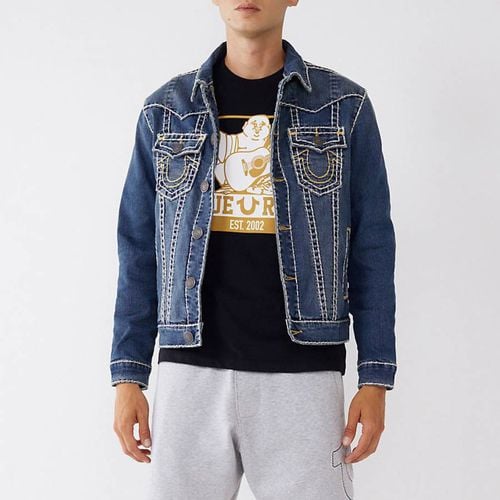 Blue Jimmy Denim Jacket - True Religion - Modalova