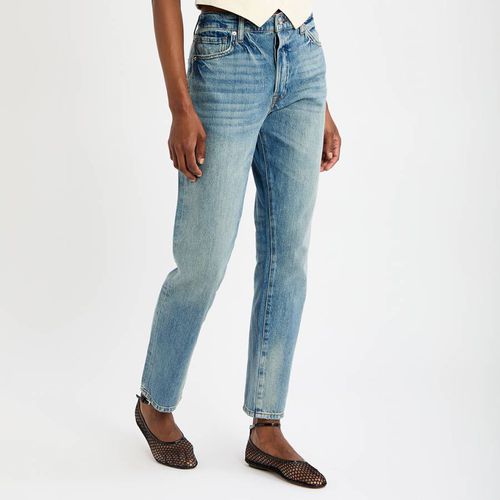 Washed Le Slouch Straight Jeans - Frame Denim - Modalova