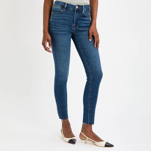 Mid Le High Skinny Raw Edge Stretch Jeans - Frame - Modalova