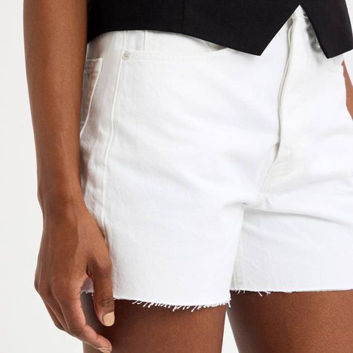 White High Rise Vintage Shorts - Frame - Modalova