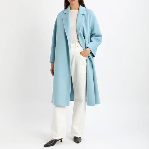 Seafoam Cashmere Blend Wrap Coat - N°· Eleven - Modalova