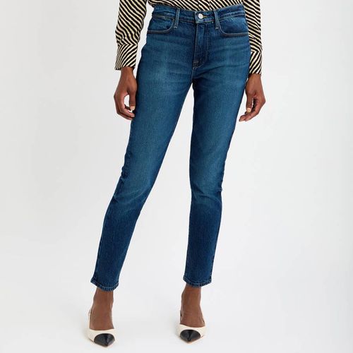 Dark Blue Le High Skinny Jeans - Frame - Modalova