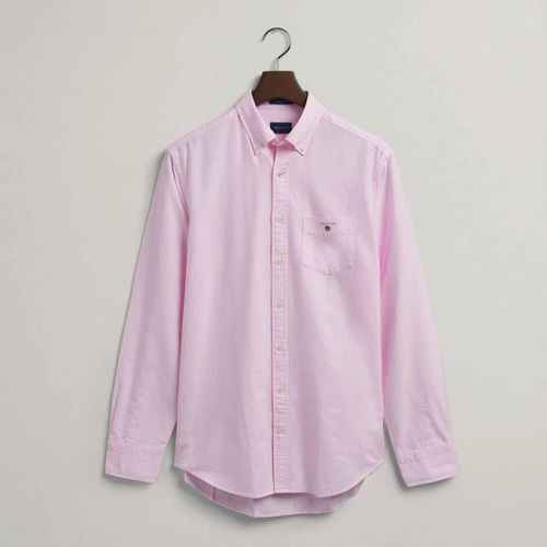 Pink Regular Cotton Oxford Shirt - Gant - Modalova