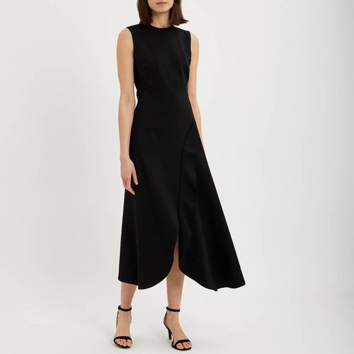 Black Asymmetric Flare Dress - Victoria Beckham - Modalova