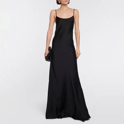 Black Cami Floor length Dress - Victoria Beckham - Modalova