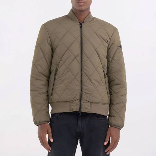 Khaki Padded Jacket - Replay - Modalova