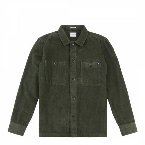 Green Cord Cotton Shacket - U.S. Polo Assn. - Modalova