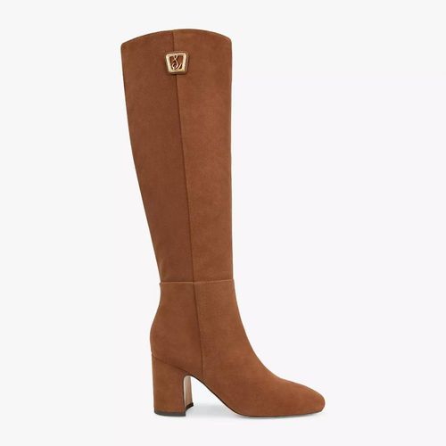 Brown Faren Suede Leather Long Boot - Sam Edelman - Modalova