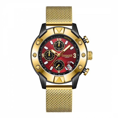 Men's Limited Edition Gold Watch - Gamages of London - Modalova