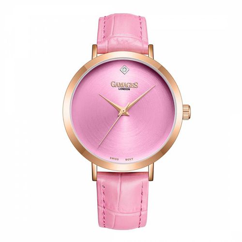 Women's Pink Watch - Gamages of London - Modalova