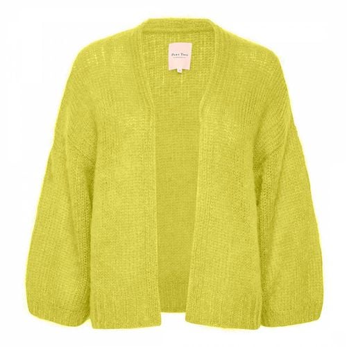Lime Wool and Mohair Blend Cardigan - Part Two - Modalova