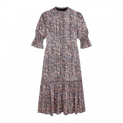 Multi Ari Ditsy Smocked Dress - Wyse - Modalova