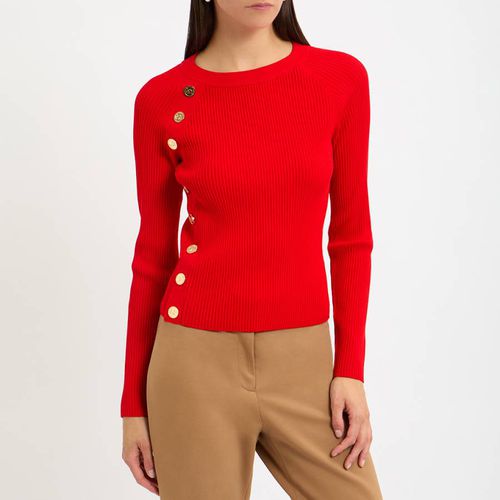 Red Fitted Sweater - Michael Kors - Modalova