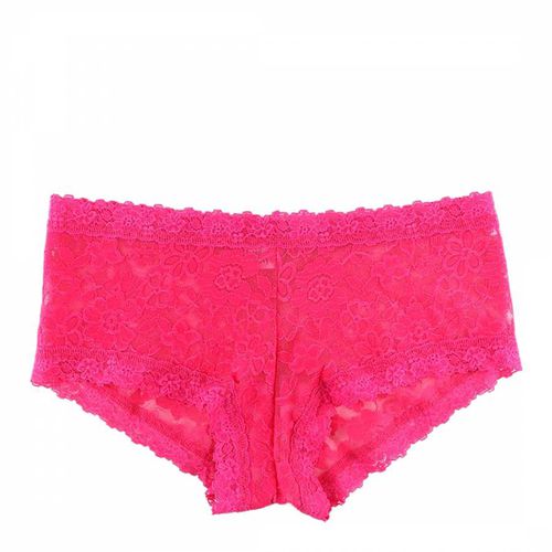 Pink Daily Lace Boyshort Brief - Hanky Panky - Modalova