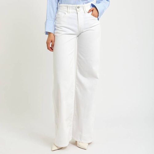 White Wide Leg Jean - Frame - Modalova