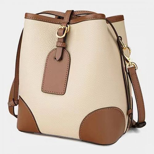 White/Brown Saige Shoulder Bag - Mi Bolsa - Modalova