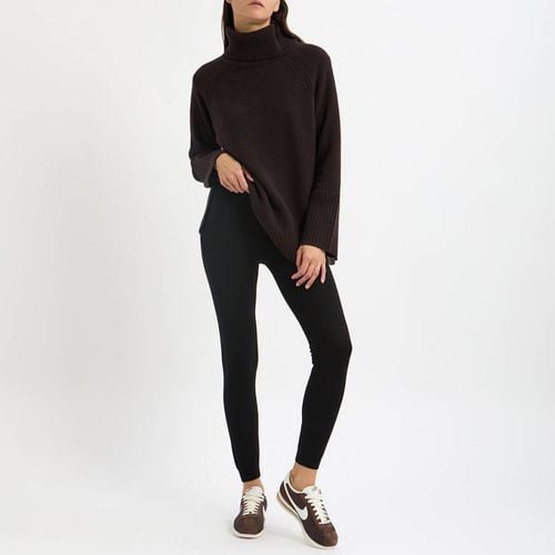 Black Wool Fine Knit Leggings - NÂ°Â· Eleven - Modalova