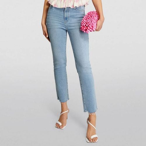 Light Wash Accent Straight Jeans - Paige - Modalova