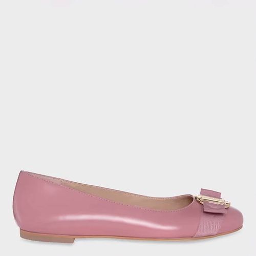 Pink Leather Cristie Ballet Flat - Hobbs London - Modalova