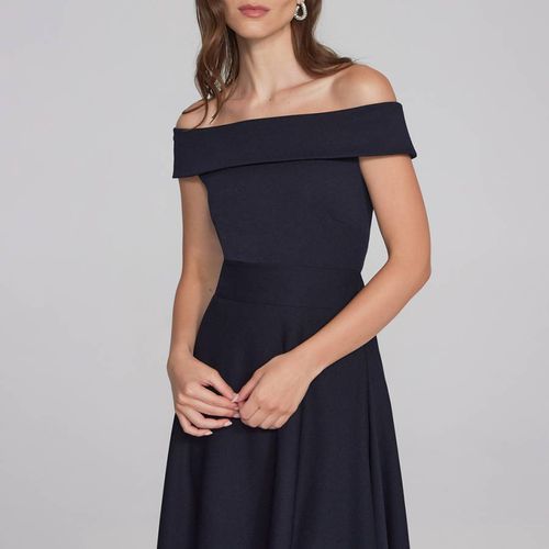 Navy Off Shoulder Top - Joseph Ribkoff - Modalova