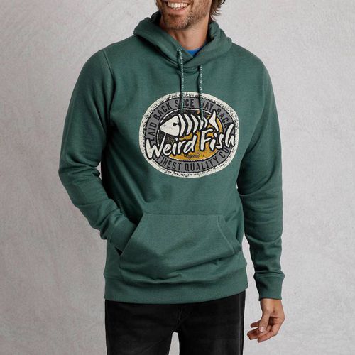 Green Bryant Graphic Hoodie - Weird Fish - Modalova