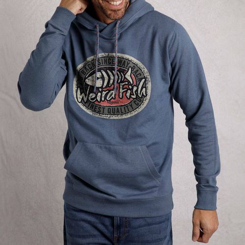 Blue Bryant Graphic Hoodie - Weird Fish - Modalova